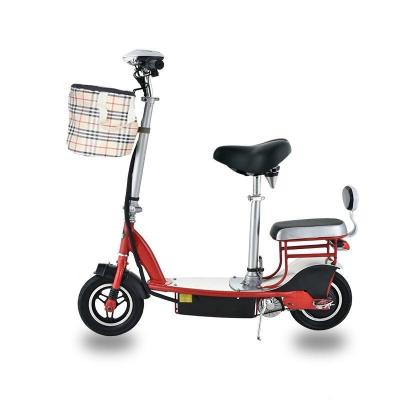 China Double Seat Electric Utility Vehicles 36V Mini Folding Small Two Wheeled Scooter Te koop