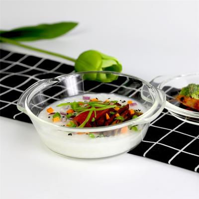 China Sustainable Quality China Made Small Glass Pot Casserole Dish With High Quality for sale