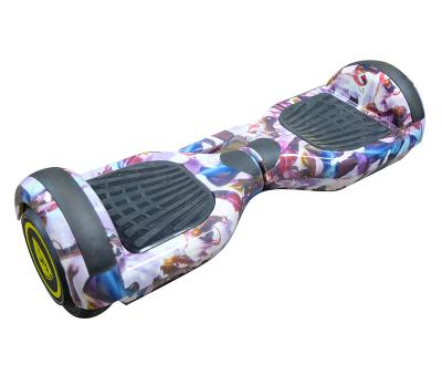 China Bluetooth speaker +led lights hover board with led lights, 6.5 inch smart self-balancing electric scooter for kids and teens for sale