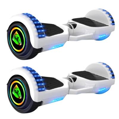 China Bluetooth Speaker +led Lights Two-Wheel 6.5 Inch Self Balancing Hover Board With LED Lights And Speaker for sale