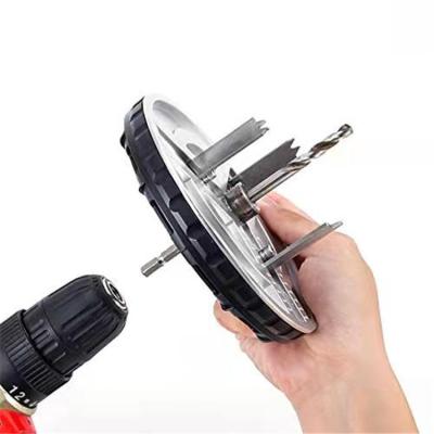 China Home Smooth Cutting Tool Three-Blade Drill Woodworking Hole Opener for sale