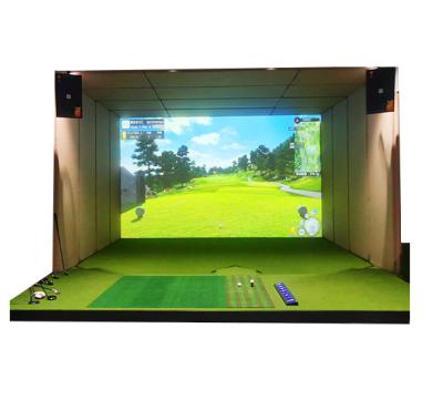 China ETD-3 Third Generation Wholesale High Speed Camera Ultra HD Luxury Indoor Golf Simulator with Unique dual software ETD-3 for sale