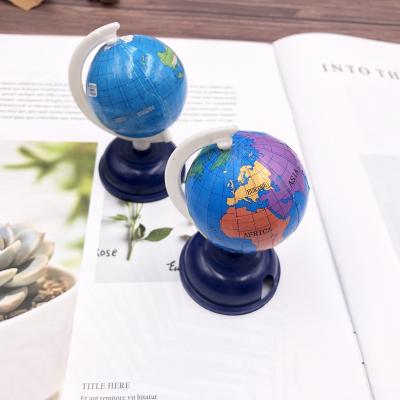 China Plastic + Metal Multifunctional Small Globe Looking Like Single Hole Hot Selling Pencil Sharpener for sale