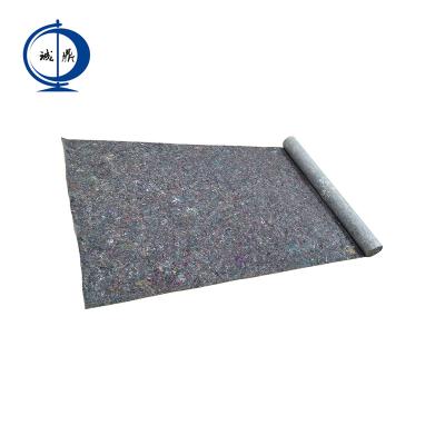 China Anti-Bacteria Waterproof Anti Slip Painter Recycled Fleece Felt Carpet Show Mat for sale