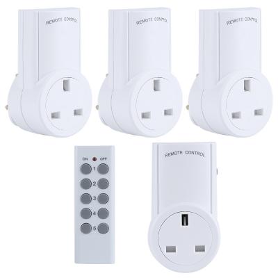 China Residential / Multipurpose UK Standard Socket Power Outlet White Smart Wall Socket For Home for sale