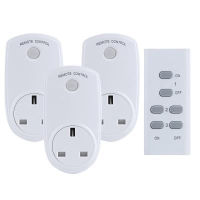 China UK Smart Outlet Residential / General Purpose Home Remote Control Plug for sale