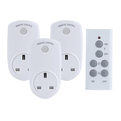 China 230V UK Type Residential / Multipurpose Smart Home Remote Control Socket Outlet for sale