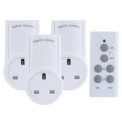 China UK Standard Smart Plug Residential / Multipurpose Hot Sale Remote Control Socket for sale