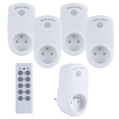 China Smart 230V Remote Control Socket Outlet Switch Socket France Residential / General Purpose Socket for sale