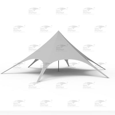 China Outdoor Marquee Sun Tent Star Pod Star Pod Event Tent Luxury Waterproof Single White UV-Resistant Shelter Waterproof UV Resistant for sale