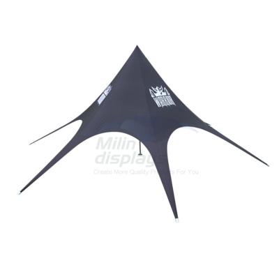 China Hot sale fire proof star shape tent, outdoor camping gazebo, sunshade star tent for sale