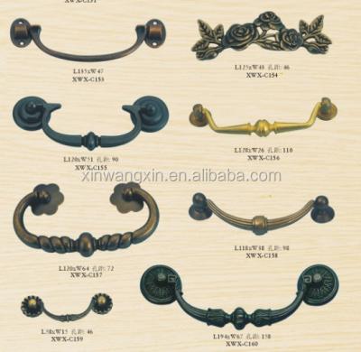 China Contemporary Good Quality Fancy Bedroom Furniture Zinc Alloy Antique Handle for sale