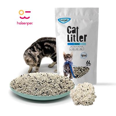 China Liveable Activated Charcoal Mixed Loose Broken Tofu Cat's Litter Sand for sale