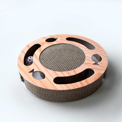 China Viable Factory Hot Sale Cardboard Cat Toy Cat Toy Strong Scratcher Eco-friendly for sale