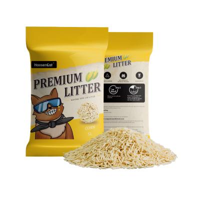 China Sustainable Pet Shop Online Hot Sale Clumping Cat Litter Without Corn Dust for sale