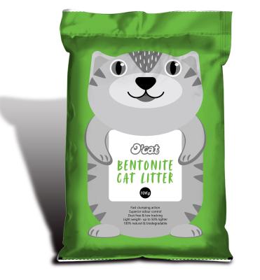 China Low Price Viable Bentonite Clay Cat Litter from Kitty Love Controls Urine Smells for sale