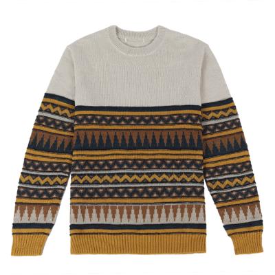 China New 2020 winter men's sweater fashion sweater round neck sweater printed sweater for sale