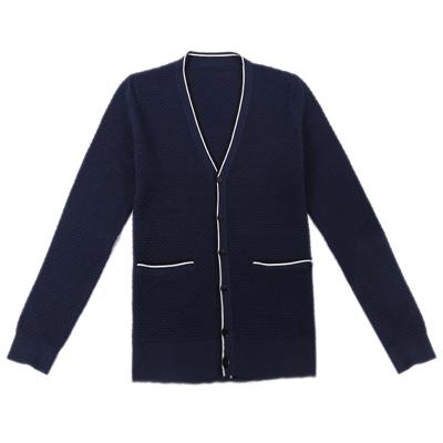 China High Quality Custom Knitted Cardigan Sweaters Classic Warm Wool Sweater for sale