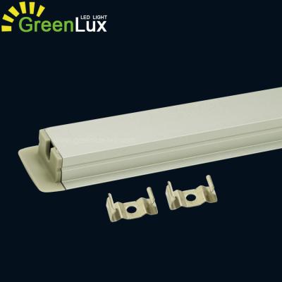 China V shape alu channel corner led strip aluminium with corner L I type plastic connector for sale