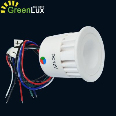 China GL-DMX-RGB50D-5W Dmx 512 RGB LED Spot Light 5W 9W 12V &Amp; 85-265V for sale