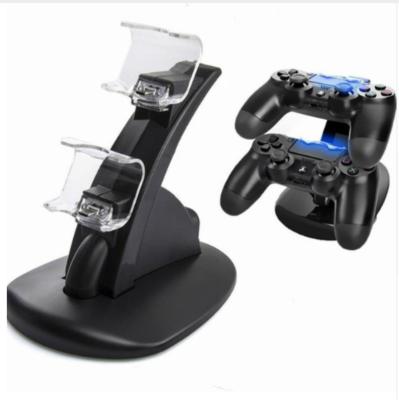 China Charger For Playstation 4 Handle Dual USB Dock Station 5V Output Stand Fast Charging Charger For Playstation 4 PS4 Controller for sale