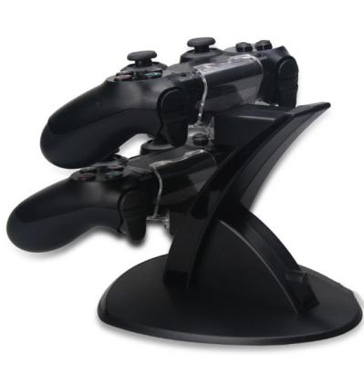 China For PlayStation 4 For PS4 Controller Dual USB Stand LED Charger Dock Charging Reference 150x150x112mm for sale