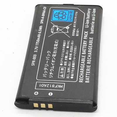 China For Nintendo3DSXL SPR-003 Replacement Rechargeable 1750mAh 68*38*6.5 Battery for sale