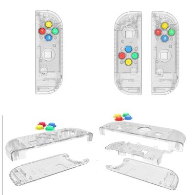 China Replaced Housing Shell Customized Switch NS Game Console Left and Right Handle High Quality Color Custom Transparent Shell for sale