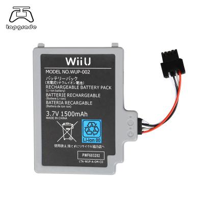 China Video game player 3.7V 1500mah wup-012 protection wiiu gamepad battery for sale