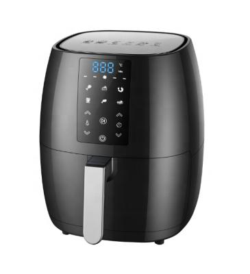 China Hot Selling 5L 4.5L 1400W Digital Heating Temperature Control Air Fryer Healthy Oil Free Oven For Japan And Korea for sale