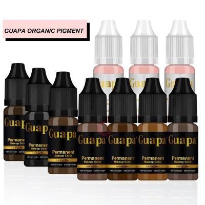 China Organic Pigment Premium Quality Factory Extraction Tattoo Ink Permanent Makeup Eyebrows Lips Eyeliner Scalp Tattoo Liquid Ink With 40 Colors For Masters for sale