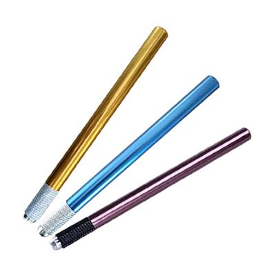 China Hotsale Permanent Functional Medical Skin Care Cosmetic Tattoo MicroNeedle Double Heads Disposable Microblading Pen From Guangzhou Factory for sale