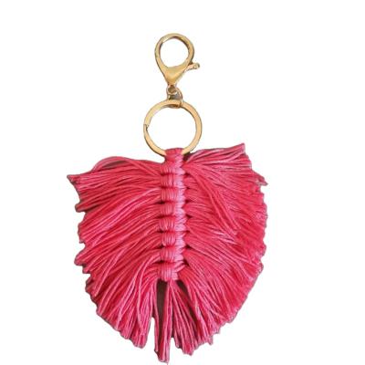 China Promotion Gift New Macrame Key Chain Macrame Key Chain Key Chain Accessory for sale