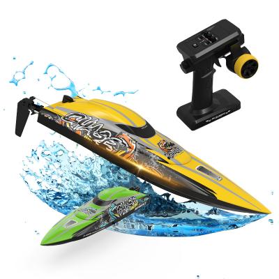 China RC hobby remote control water boat for kids radio control toys boat rc battery power high speed rc racing model ships for sale