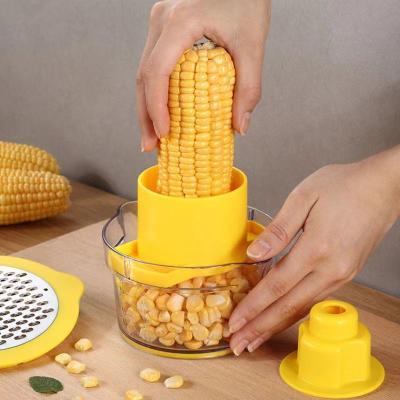 China Amazon Family Kitchen Viable Hot Selling Serving Instrument Shredding Fast Vegetable Cutter Corn Destoning Planer for sale