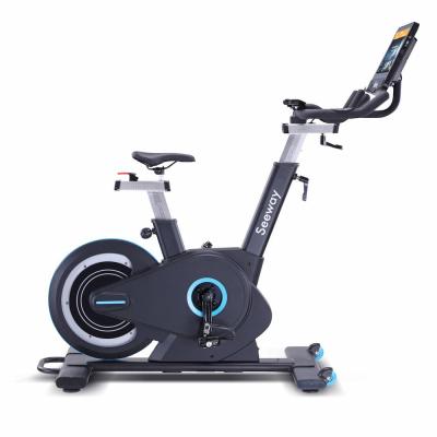 China Commercial Use Commercial Spin Bike With Screen Exercise Bike Price for sale