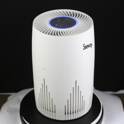 China New Arrivals 2021 Smart Silent Ionic Best Household Air Purifiers Negative Portable Negative Air Cleaner UV Sterilization For Home for sale