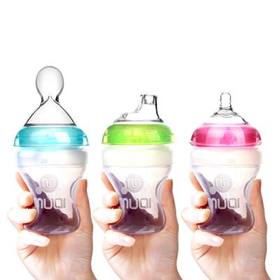 China 3 BPA Free in 1 High Quality Silicone Baby Bottles for sale