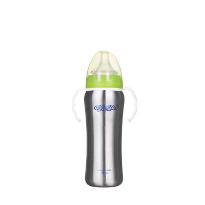 China Hot Sales BPA Free Small Quantity USA Manufacturers High End Online Baby Stainless Steel Baby Bottle for sale