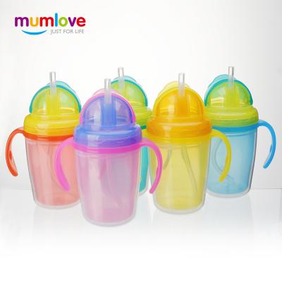 China BPA Free Bottle 280ml Baby Water Trainer Cup Baby Sippy Cup 230ml Straw Cup Bpa Free Water for sale