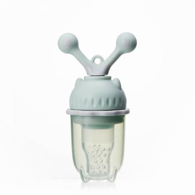 China BPA free nutrition baby fruit feeder pacifier silicone baby conductor BPA cute nipple Soother for sale