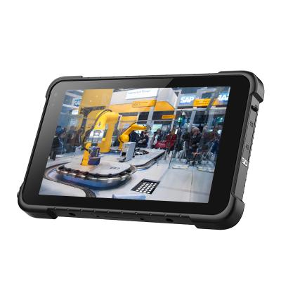 China Hot Cheapest Sunlight Readable Rugged Tablet Waterproof 8 Inch Industrial Tablet GPS Rugged Tablet for sale