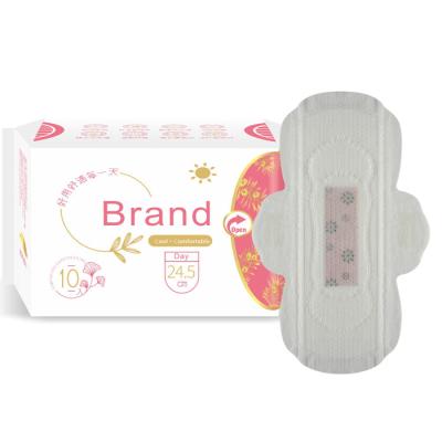 China Lady Breathable Pad Thick Sanitary Bamboo Pad Sanitary Pads for sale