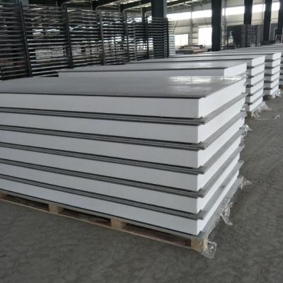 China Lightweight fireproof fiber cement insulated panel sandwich heat and sound insulation eps cement sandwich wall panels à venda