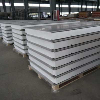 China CE certified Cheap Price 60mm High Strength Fireproof EPS Fiber Cement Sandwich Wall Panels For Interior And Exterior Wall à venda