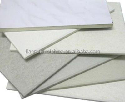 China Upgraded Class A1 fireproof waterproof gypsum board/gypsum panel Te koop