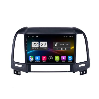 China New Amplifier Style 3D Screen High Definition Android Operation System Car GPS Navigator For Hyundai Santa Fe 2006-2012 for sale