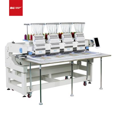 China Cap BAI Dahao Portable 4 Heads Computerized Multi Needle Embroidery Machine For Cap for sale