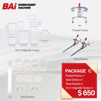 China Garment BAI Embroidery Machine Accessories Package C Stores for sale