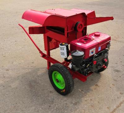 China Hand-operated maize corn paddy wheat small thresher miller rice thresher machine for sale for sale